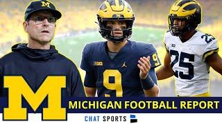 Michigan Football Report On Jim Harbaugh’s Wolverines - J.J. McCarthy, Donovan Edwards, Blake Corum