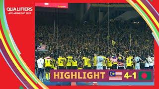 Malaysia 4 - 1 Bangladesh | Kelayakan AFC Asian Cup 2023