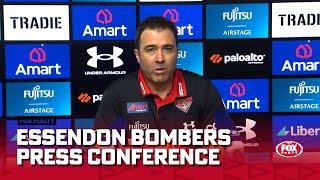 Essendon Bombers Press Conference | Round 4, 09/04/23 | Fox Footy