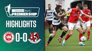 Inver stalemate for Larne and Crues | Larne 0-0 Crusaders | Irish League Highlights