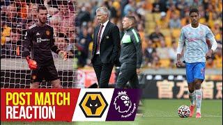 Varane, De Gea & Solskjaer pleased with win at Molineux | Wolves 0-1 Manchester United