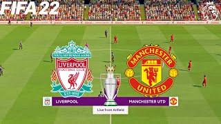 FIFA 22 | Liverpool vs Manchester United - 2021/22 Premier League Season - Full Match & Gameplay