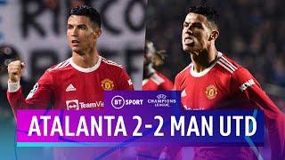 Atalanta v Manchester United (2-2) | Ronaldo rescues Red Devils AGAIN! | Champions League Highlights