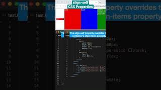 Align Self CSS Properties | Coding Bareng #shorts #css #tutorial #coding #beginners #cssproperties