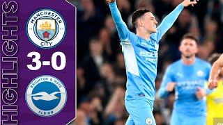 Manchester City vs Brighton 3-0 Highlights | Premier League 2021/2022