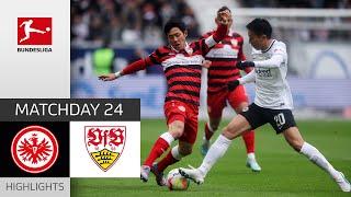 Eintracht Frankfurt - VfB Stuttgart 1-1 | Highlights | Matchday 24 – Bundesliga 2022/23