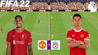 FIFA 22 | Manchester United vs Liverpool - Premier League 2021/22 English - Gameplay