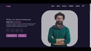 How To Create A Personal Portfolio Website Using HTML CSS & JS