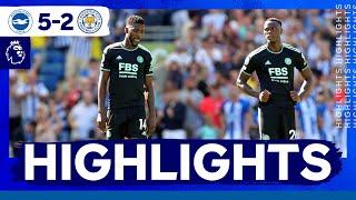 South Coast Defeat For Foxes | Brighton & Hove Albion 5 Leicester City 2 | Premier League Highlights