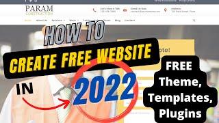 How To Create Free Website in 2022 | WordPress Tutorial for Beginner | Rishi Theme Review