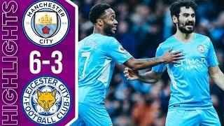 Man City vs Leicester City 6-3 Highlights | Premier League - 2021/2022