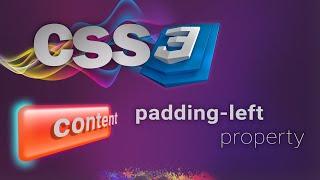 CSS for beginners 42: padding-left property