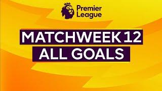 Premier League Matchweek 12 - (All Goals) ● 2021/22 Season ● English Commentary