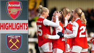 Arsenal vs West Ham Highlights & All Goals | Women’s Super League 22/23 | 2.5.2022