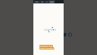 Slider navigation dots rotate animation html css #shortsfeed #shorts