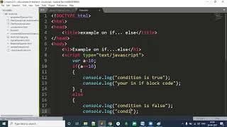 control statement - if else | JavaScript Tutorial part 9 | JavaScript | Web Development Tutorial