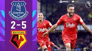 Everton vs Watford 2-5 | All Goals & Highlights | Premier League 2021/22 | Matchday 9