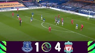 Everton vs Liverpool 1-4 | Premier League 2021/22 | Match Highlights