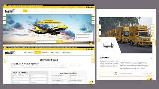 How to Make Website Link Leopards Courier Services | Using HTML CSS BOOTSTRAP JAVASCRIPT JQUERY 2023