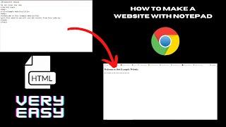 TUTORIAL; How to make a simple website article with notepad (VERY EASY)