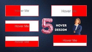 How To Add Hover Effects On Button In Only HTML And CSS | Animated By Coding Tutorial