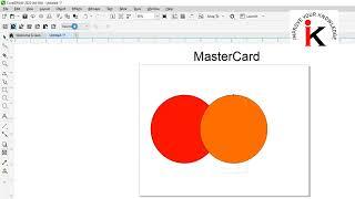 "CorelDRAW Tutorial: How to create Mastercard logo in CorelDRAW"