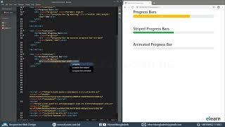14 class   Bootstrap 4 Progress Bars
