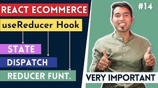 React Ecommerce Website Tutorial in Hindi #14:  State Management using useReducer Hook ????