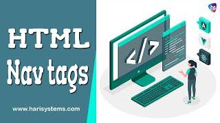 Nav tag - html5 tutorial - Web Development for Beginners -Creating a Basic Navigation using HTML CSS