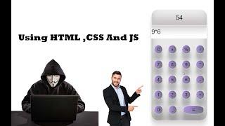 Make Your Own Calculator Using HTML , CSS And JS????????