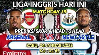 Prediksi Arsenal vs Newcastle | Liga Inggris Hari Ini | Head to Head