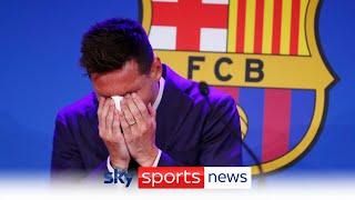 “I’d never imagined I’d be leaving Barcelona” - An emotional Lionel Messi says goodbye to Barca