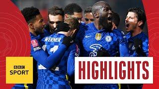 Highlights: Lukaku hits late winner as Chelsea survive Luton FA Cup scare | BBC Sport