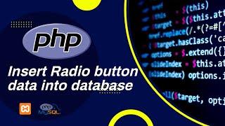 How to insert radio button data into database//in urdu by arman tech