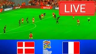 ????Denmark vs France LIVE | UEFA Nations League 22/23 | Match LIVE Today!