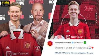 Frenkie De Jong JOINS Manchester United From Barcelona? Club's Reach Agreement About Transfer