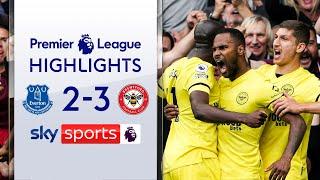 Bees fight back to dismantle 9-man Toffees | Everton 2-3 Brentford | Premier League Highlights