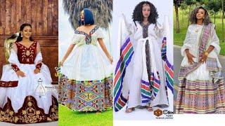 Habesha kemis/latest Ethiopian women's wears 2023