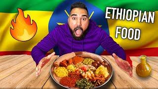 TRYING ETHIOPIAN FOOD FOR THE FIRST TIME!