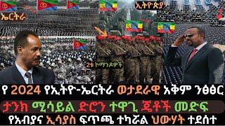 Ethiopia: የኢትዮጵያና ኤርትራ ወታደራዊ አቅም ንፅፅር | የአብይና ኢሳያስ ፍጥጫ | ታንክ ሚሳይል ድሮን | Ethio Media | Ethiopian News