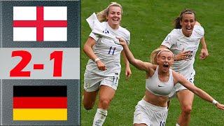 England 2 x 1 Germany | Women's EURO 2022 FINAL | Highlights & All Goals