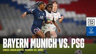 HIGHLIGHTS | Bayern Munich vs. PSG -- UEFA Women’s Champions League 2021-2022 (Français)