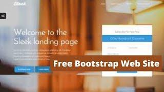 Complete Responsive Website Using Bootstrap 5 in Bangla | HTML & CSS Tutorial 2021