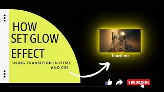 Glow Effect Using || HTML || CSS ||