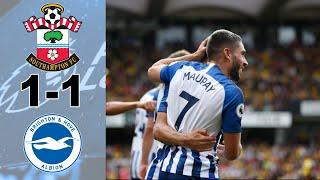 Southampton vs Brighton 1-1 Premier League Highlights All Goals Matchday 15