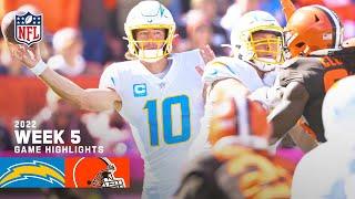 Los Angeles Chargers vs. Cleveland Browns | 2022 Week 5 Highlights