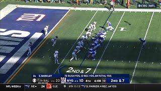 Giants vs. Ravens INSANE ENDING! Come Back from 10-Point 4th Quarter Deficit!