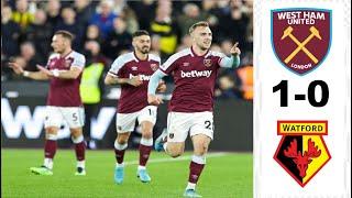 West Ham vs Watford 1-0 Highlights Premier League