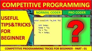 COMPETITIVE PROGRAMMING TRICKS FOR BEGINNER 01 | CP TIPS AND TRICKS #cp #shorts #codechef #long