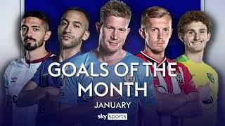 GOALS OF THE MONTH | The best from the Premier League in January! ????????